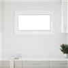 Vidaxl Finestra per Soffitta RISOR 100 x 60 cm PVC e Vetro Bianco