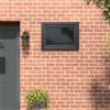 Vidaxl Finestra per Soffitta RISOR 80 x 60 cm PVC e Vetro Antracite