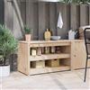 Vidaxl Mobile da cucina MEPPEL Rovere Marrone 106 x 55 x 64 cm