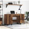Vidaxl Scrivania Legno vecchio 140 x 50 x 75 cm Legno multistrato