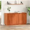 Vidaxl Credenza Rovere Marrone 111 x 34 x 60 cm Pino massello