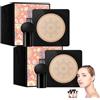 YILDEX Wonderninelife Beauty Cream,Beauty Linasi Clear Cover Beauty Cream,Air Cushion Cc Cream,Mushroom Head Air Cushion Cc Cream, Moisturizing Long Lasting Concealer (A*2,Lvory White)