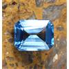 4.95 Ct Indicolite Tormalina Blu Naturale Taglio Smeraldo 10 x 8 mm T29129