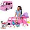 Barbie - Camper Dei Sogni, Veicolo Con Oltre 60 Accessori E Pasta Modellabile, E