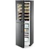 Liebherr Congelatore con cantina vino a libera installazione SWNbsd 529i finitura BlackSteel da 60 cm