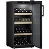 Liebherr Cantina vino a libera installazione WSbl 4201 con porta piena nero e telaio nero da 60 cm