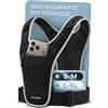 Prowiste Gilet Running Uomo e Donna - Porta Telefono Corsa - Riflettente, leggero e regolabile - Gilet da Corsa -Trail Running Vest - Massima Sicurezza - Accessori Corsa (L/XL)