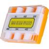 BESPORTBLE Accordatore Portatile in e Leggero Abs Plastica Chitarra, 6 Fori Design Compatto Strumenti Musicali per Musicisti in Movimento