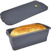 YNXMQN Stampo per Pane in Cassetta con Coperchio, Stampo Plumcake Silicone Pieghevole 3500ml, teglia plumcake, Antiaderente e Resistente al Calore, Facile da Pulire, per Dolci, Pane, Plumcake, Toast