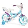 Huffy Bicicletta Disney Frozen 16 pollici con cestino di Huffy