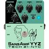 Tech21 SansAmp YYZ Geddy Lee Signature Preamp per Basso Elettrico SansAmp YYZ