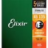 Elixir 14782 Nanoweb Light Medium Stainless Steel Muta per Basso Elettrico 04...