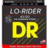 DR LH5-40 Lo-Rider Light 040/120 Muta 5 Corde per Basso Elettrico Stainless S...
