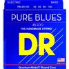 DR PB-45/100 Pure Blues Quantum Nickel Light 045/100 Muta 4 Corde per Basso E...