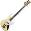 EKO JB-300 Cream Basso Elettrico 4 Corde stile Jazz Bass Crema