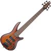 IBANEZ SR506A-MHL Mahogany Brown Burst Low Gloss Basso Elettrico 6 Corde Maho...