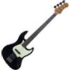 EKO JB-300 Black Basso Elettrico 4 Corde stile Jazz Bass Nero