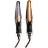 YNGHWU Indicatore direzione moto Lampeggiatore Per Moto LED Che Scorre Indicatori Di Direzione Luce Per Crf 230 Per Fazer Per Ni&nja 400 Per Keeway Rkf 125 Freccia A LED Per Moto