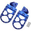 Kicofyee Pedane poggiapiedi per moto da cross Sur Ron Light Bee S/X per Segway X260 X160 per Talaria Sting MX3 MX4 XXX Taparia (blu)