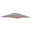 Cosma Telo per Ombrellone Pegaso Taupe 3x4 P/L in Poliestere m 3x4 Tortora