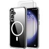 EVETANE Cover Galaxy S23 fe e 2 schermi di protezione - TPU - Trasparente - refurbished