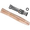 Tidevib Canna da pesca a mosca con impugnatura in sughero e mulinello per Seat Kit di riparazione fai da te 170 mm 180 mm di lunghezza componente di costruzione leggera per progetti di restauro