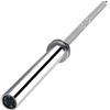 Fitness Tech Bilanciere Olimpico 50 mm 200 cm 15 kg | Barra Pesi con Cuscinetti per Palestra, Powerlifting, Cross Training e Home Gym