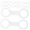 Healeved 8 Pezzi Fermo per Tubo da Immersione Clip per Fissaggio Sicuro Materiale Resistente e Leggero per attività Subacquee