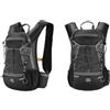 VIRELLO Zaino da ciclismo, 16 l, leggero, con copertura per casco, in tessuto Oxford riflettente, per equitazione ed escursionismo, nero