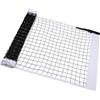 QLECXZI Rete da Allenamento per Pickleball, Facile da installare, Portatile, per Cortile, 22 Piedi, Leggera e Resistente, per Allenamento, Mobile, Resistente alle intemperie, per