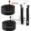 Phidinova Camera d'Aria per Bicicletta, 700C x 18/25, Valvola FV48, Butile, Set da 2 Pezzi (Schrader Valve 48, 26X1.75X2.125 AV48mm)