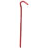 VAUDE, Picchetto Hexagon Pin (vpe6), Rosso (DarkRed), 19 cm