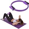 Generic Fascia di resistenza da 38,1 cm, anello magico per pilates, dimagrante e tonificante, stringe cosce, addominali e gambe, attrezzatura per allenamento a casa, palestra, yoga e pilates (viola)