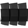 KRYDEX Triple 5.56 - Portariviste elastico con gancio di fissaggio per MK3 e MK4 Chest Rig (nero)