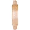 POXZSFX Tavola da skateboard di ricambio, tavola da skateboard a doppia coda, opzioni di preforatura, facile da installare, resistente, adatta sia per lo street skate che per lo