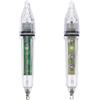 KHBUAB Lampada da Pesca LED Subacquea Regolabile 17cm 2 Pezzi Luce Notturna Extra Luminosa per Pesca di profondità in PC