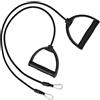 VALICLUD Elastici Maniglie per Stepper Resistenti in Nailon e Abs, Doppia Fibbia Ergonomica, per Uso Professionale e Personale
