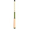 Nexbrill Canna da pesca telescopica in fibra di carbonio ultraleggera per mini palo per torrente carpa trota per campeggio viaggio manico in legno massello 1,2 m/1,6 m/2 m (1,6 m)