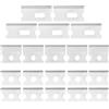 Uonlytech Lame di Ricambio 20 Pezzi, per Pinza Crimpatrice Cavi Ethernet | Installazione Semplice, per Sostituire Parti Usurate o Rotte, Acciaio Argentato, Uso Pratico Quotidiano