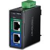 TRENDnet Iniettore industriale PoE++ 2.5G, TI-IG219, design classificato IP50, collega dispositivi di rete fino a 100 m (328 piedi), supporta PoE (15,4 W), PoE+ (30 W) e PoE++ (95 W), conforme NDAA
