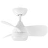 Orbegozo CP 142060 Ventilatore da soffitto, 60 cm, 35 W, motore DC, 6 velocità, 3 pale, silenzioso, telecomando LED, 24 W, 2400 lm, 3000-6000 K, reversibile, estate/inverno, timer 1-8 h, 2 aste