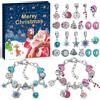 Calendario Dell'Avvento Gioielli 2025 Ragazza Bracciale Kit, Donna Calendario Av