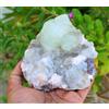 CRISTALLI DI APOFILLITE VERDE SU ESEMPLARE DI MINERALI A MATRICE #A50