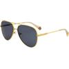 Polaroid Pld 6187/s 40G/C3 YELLOW Sunglasses Unisex Steel, Standard, 60