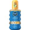 Nivea Sun Protect & Refresh Indirizzo Kuhle, invisibile Spray SPF 50 - 200ml impermeabile