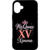 Mis Quince Ximena Tees Custodia per iPhone 16 Plus Mis Quince Ximena 15 Quinceanera Messicano Compleanno XV Festa