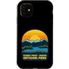 Alaskan Park Adventures Custodia per iPhone 11 Design vintage del parco nazionale dell'Alaska della Kobuk Valley