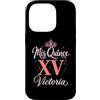 Mis Quince Victoria Tees Custodia per iPhone 14 Pro Mis Quince Victoria 15 Quinceanera Messicano Compleanno XV Festa