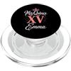 Mis Quince Emma Tees Mis Quince Emma 15 Quinceanera Messicano Compleanno XV Festa PopSockets PopGrip per MagSafe