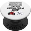 Tech Repair Revolution for Mechanics And Immagina di sapere che le motociclette esistono e poi scegliere il golf PopSockets PopGrip Adesivo
